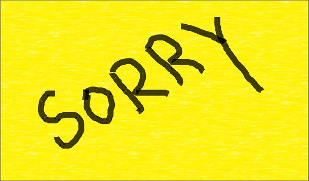 Say To Sorry