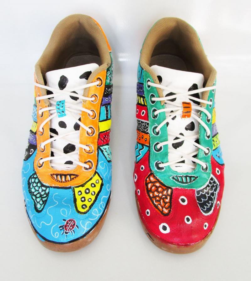 Painted shoes are awesome!