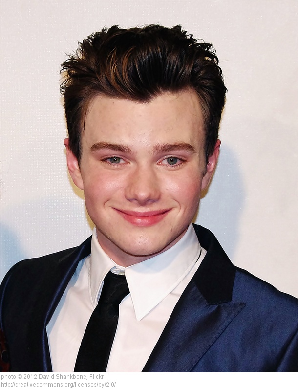 Glee star Chris Colfer Writes 