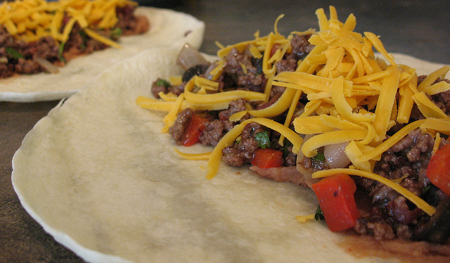 Karen's Beef and Bean Burritos Recipe :: YummyMummyClub.ca