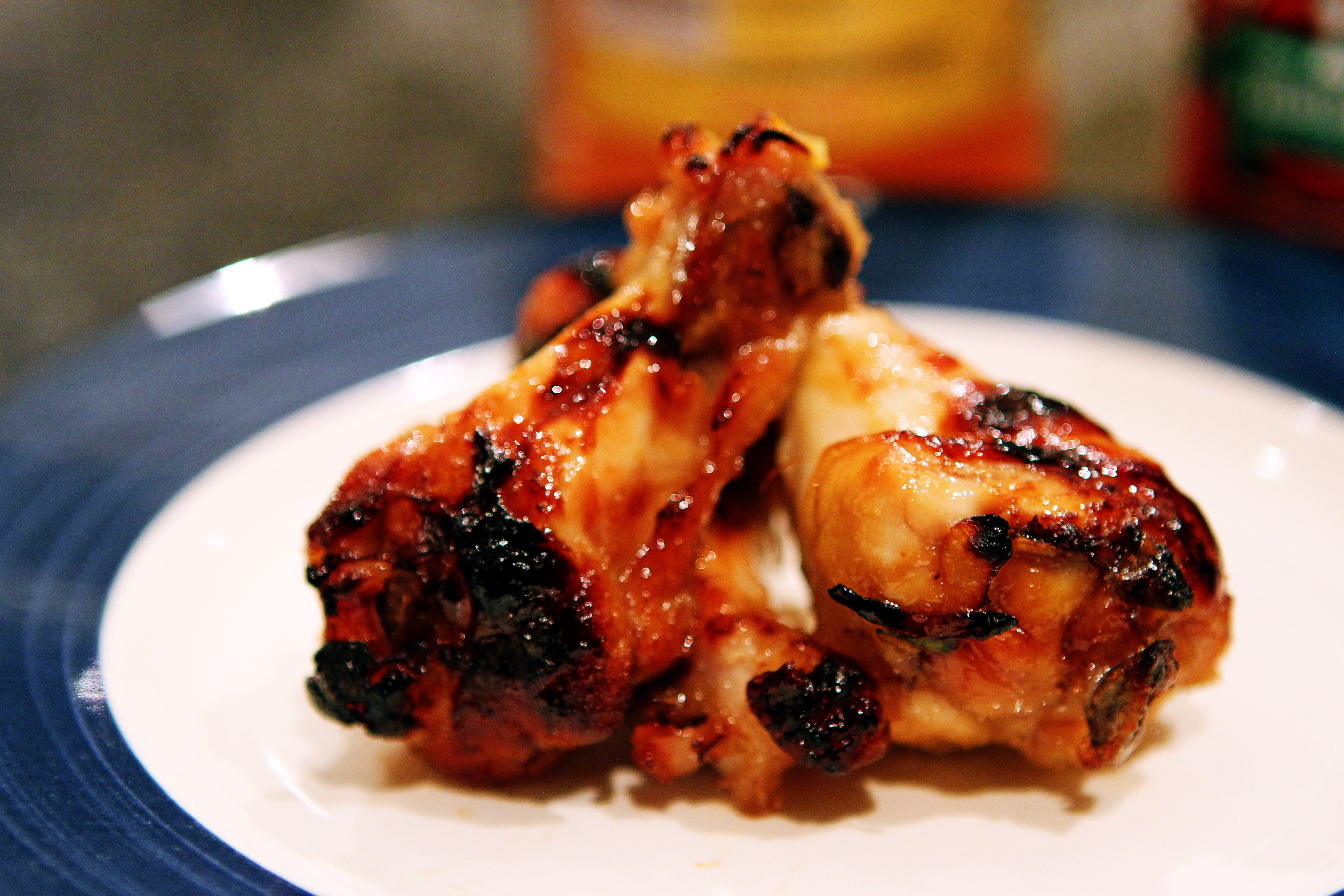 Slow Cooker Orange Glazed Chicken Wings :: YummyMummyClub.ca