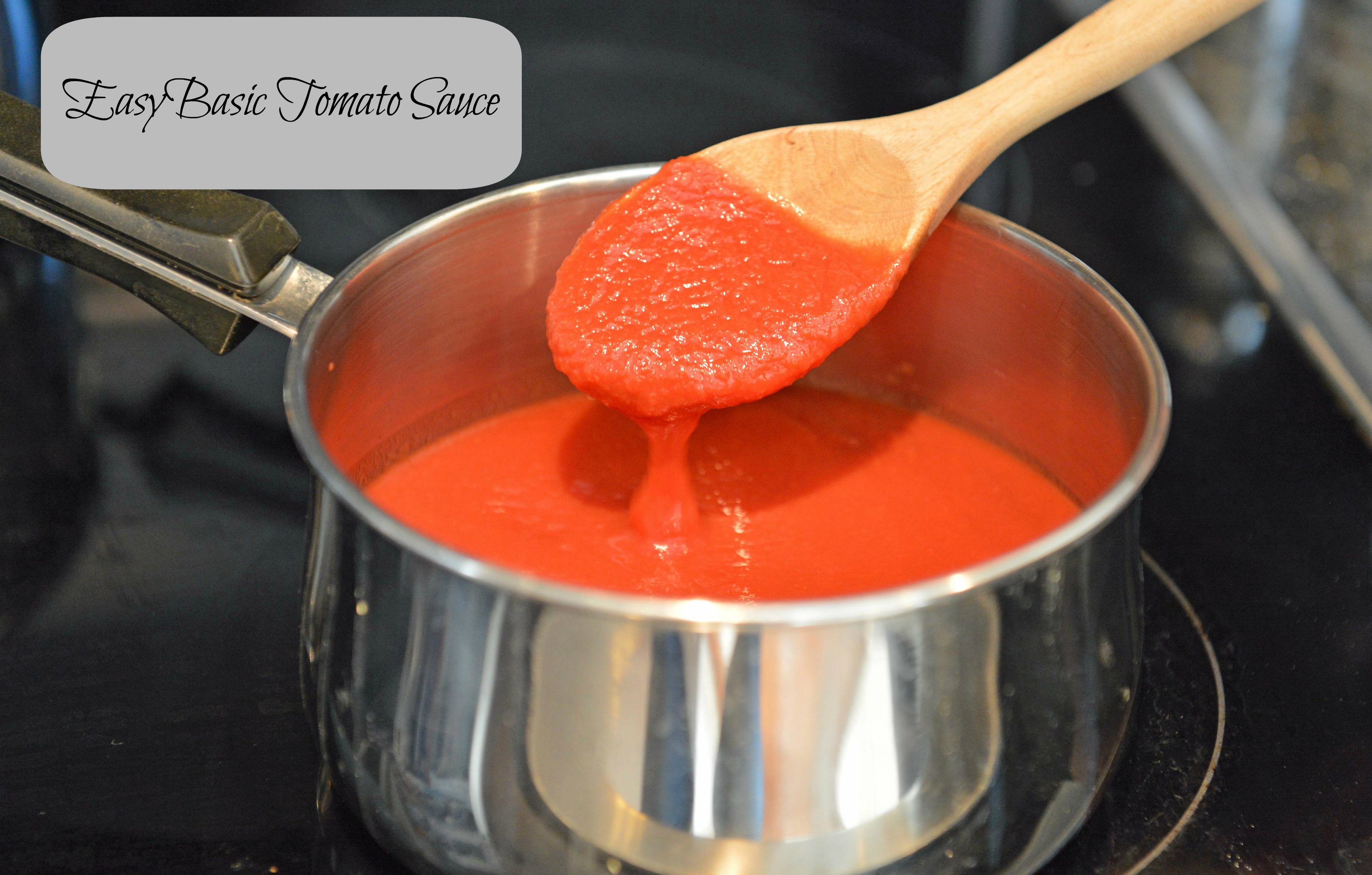 Make It Tonight Easy Basic Tomato Sauce Recipe Yummymummyclubca 