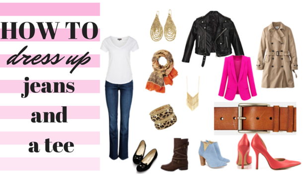 The 7 Easiest Ways To Style Simple Jeans And A Tee :: YummyMummyClub.ca