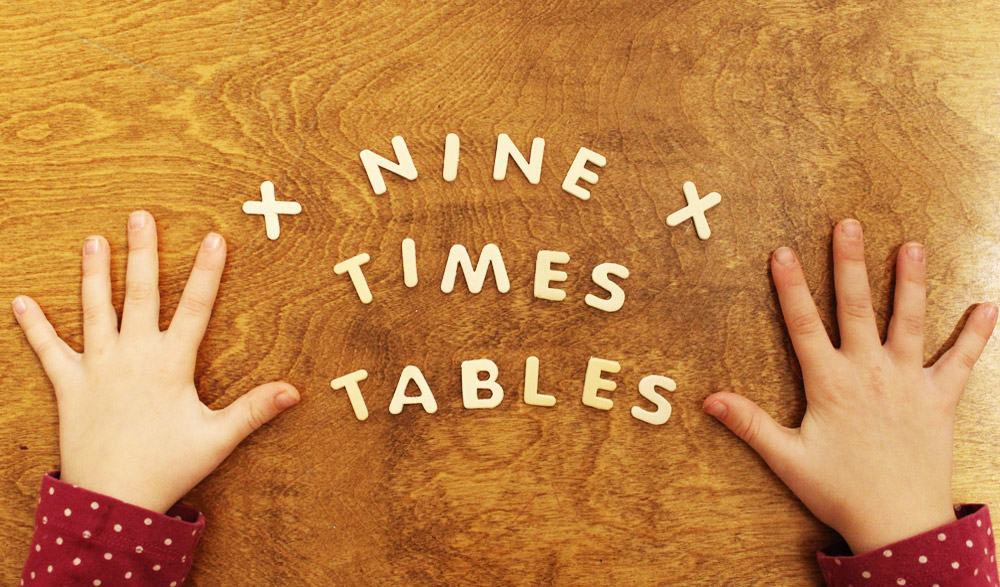 Teach Your Kids to Master the 9 Times Tables in a Cinch