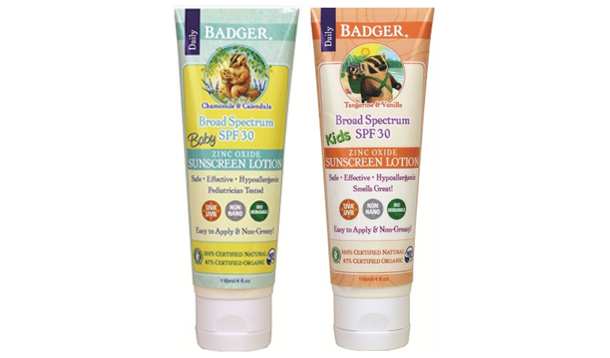 RECALL Badger Baby Sunscreen Lotion