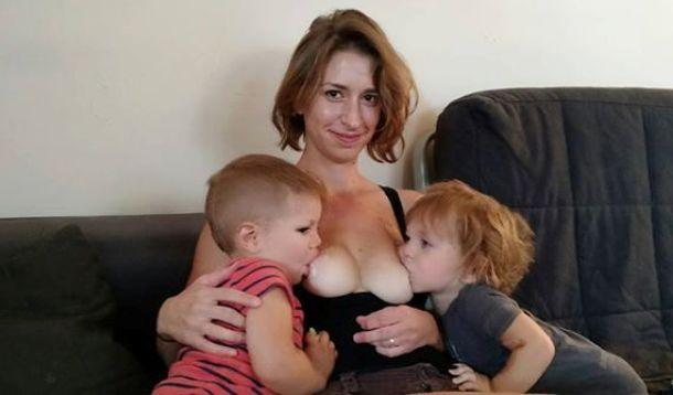breastfeeding children not your own