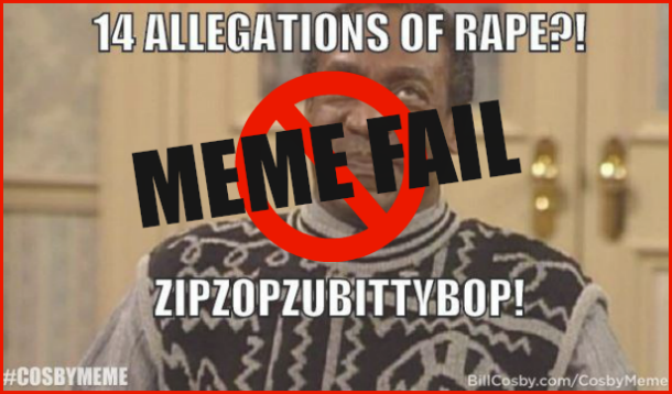 BillCosby, Cosby Meme Fail, Internet Memes 