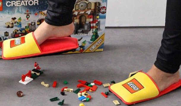 Lego Slippers Save Parent's Feet | YummyMummyClub.ca