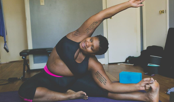 This incredible yoga teacher is challenging the idea that a 'plus-size'  body is unhealthy, indy100