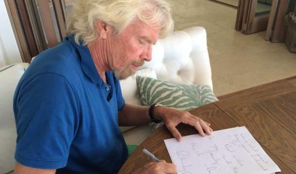How this British billionaire Richard Branson is turning a perceived negative into a positive. 