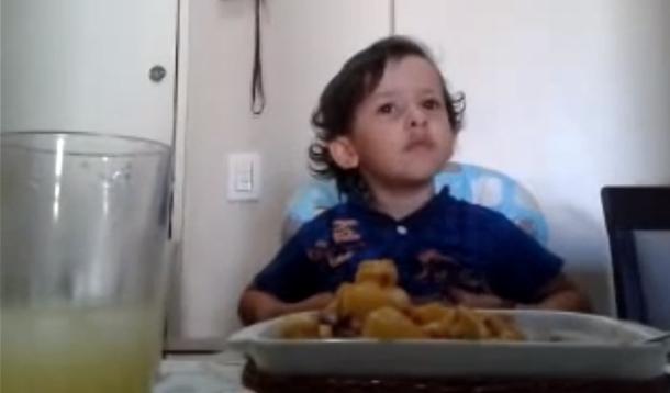 child not liking food