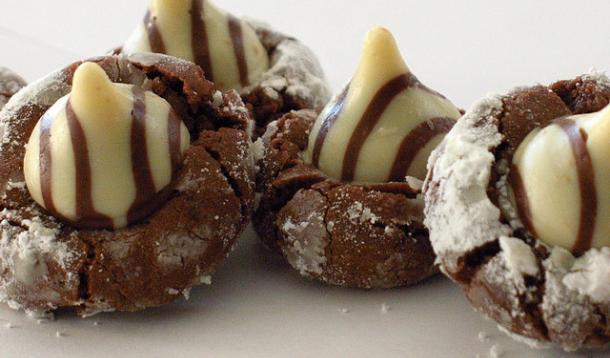 Chocolate Kisses Cookies Recipe