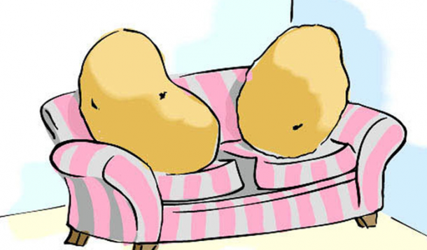 couch potato clip art