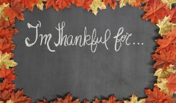 being thankful in the hard times 