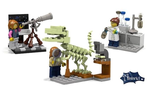 lego girl scientists