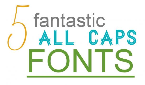 large capital fonts
